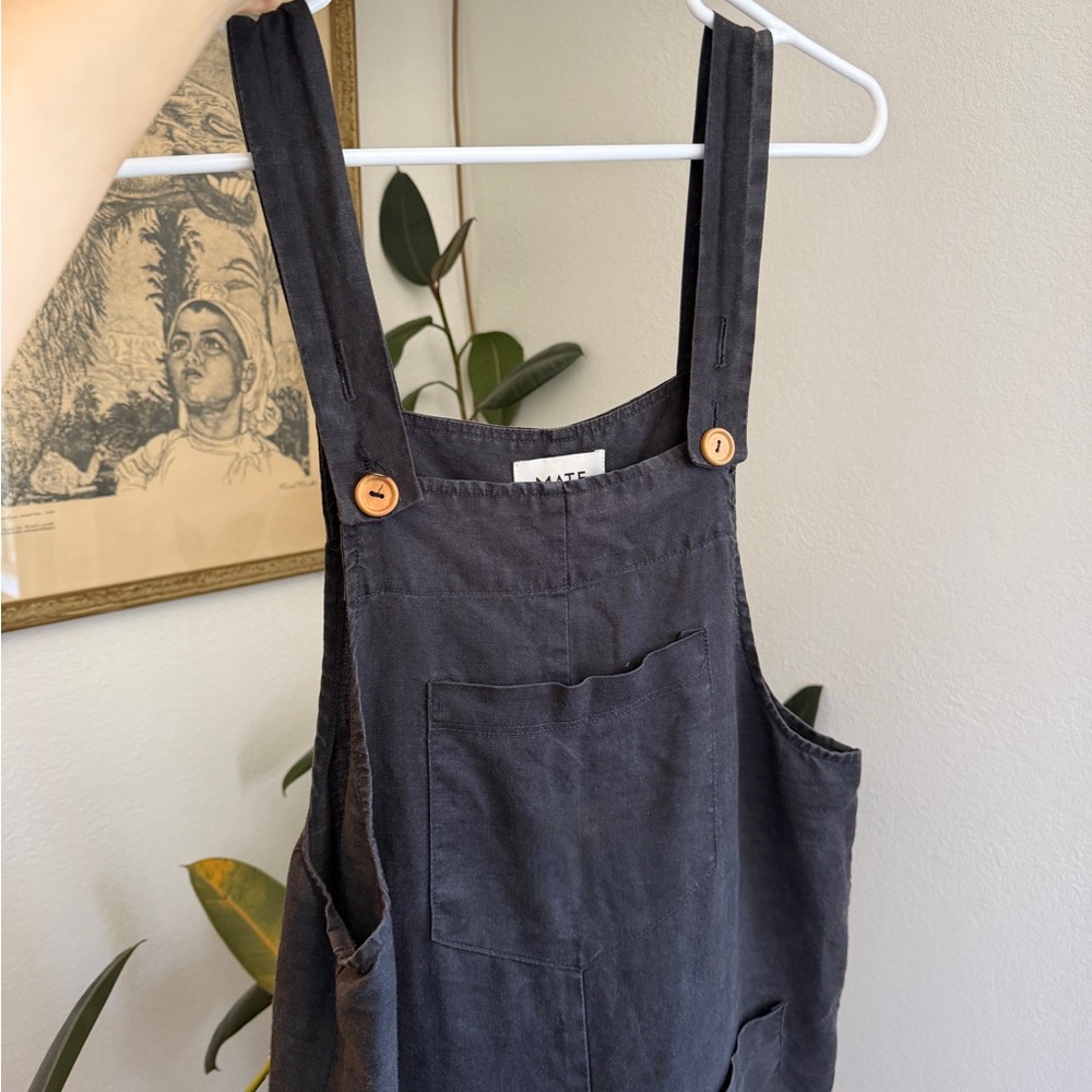 Mate the label maya overalls in black
